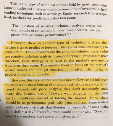 TA explanation - no predicting screenshot.